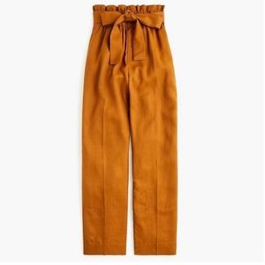 J Crew Drapey Paper-Bag Pant